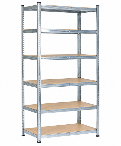 Стеллаж металлический PRIMA HOME 6 полок (200&times;90&times;40 см) для дома гаража склад магазина, Оцинкованный G1452 фото