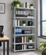 Стеллаж металлический PRIMA HOME 6 полок (200&times;90&times;40 см) для дома гаража склад магазина, Оцинкованный G1452 фото 6