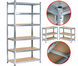 Стеллаж металлический PRIMA HOME 6 полок (200&times;90&times;40 см) для дома гаража склад магазина, Оцинкованный G1452 фото 1
