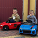 Дитячий електромобіль Cabrio 6V 5A (спойлер, пульт, LED-фари, звук, відкривні двері, педаль газу), Червоний G538/1 фото 10
