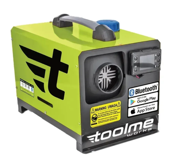 Дизельний автономний обігрівач 9 кВт TOOLME TM188 (230V/12V/24V) керування Bluetooth (Android / iOS) + пульт ДК TM188 фото
