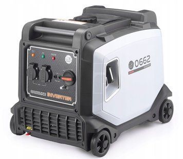 Інверторний бензиновий електрогенератор 3,8 кВт MAJSTER POLSKA MP0662 з AVR, тихий, з мідною обмоткою (Польща) MP0662 фото